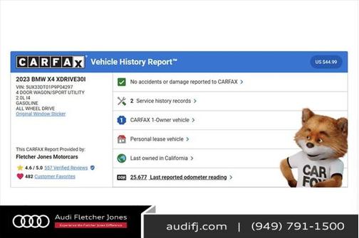 2023 BMW X4 xDrive30i