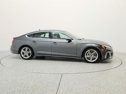 Daytona Gray Metallic 2022 Audi A5 Sportback 45 S Line Premium