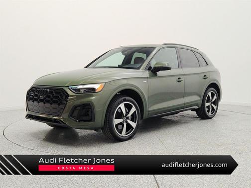 District Green Metallic 2023 Audi Q5 45 S line Premium Plus