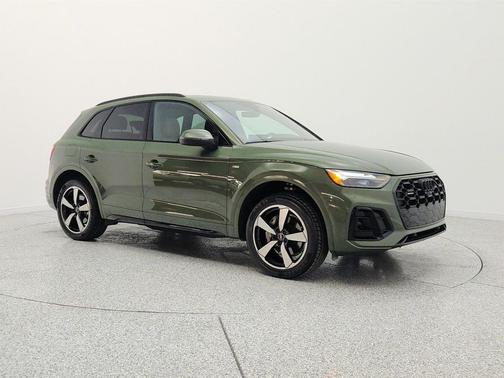 District Green Metallic 2023 Audi Q5 45 S line Premium Plus