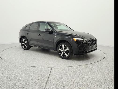 Mythos Black Metallic 2023 Audi Q5 45 S line Premium Plus