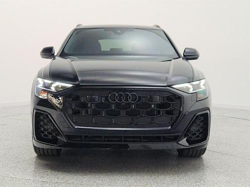 Mythos Black Metallic 2025 Audi Q8 55 Prestige