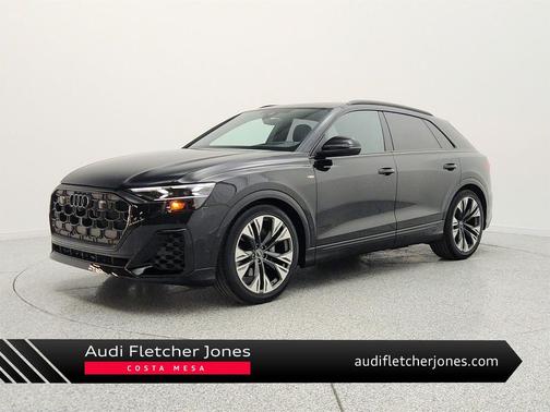 Mythos Black Metallic 2025 Audi Q8 55 Prestige