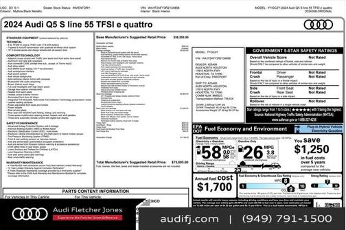 2024 Audi Q5 55 S line Prestige