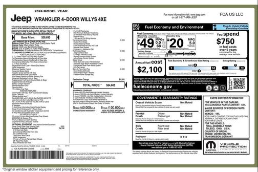 2024 Jeep Wrangler 4xe Willys