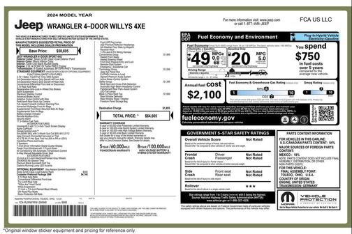 2024 Jeep Wrangler 4xe Willys