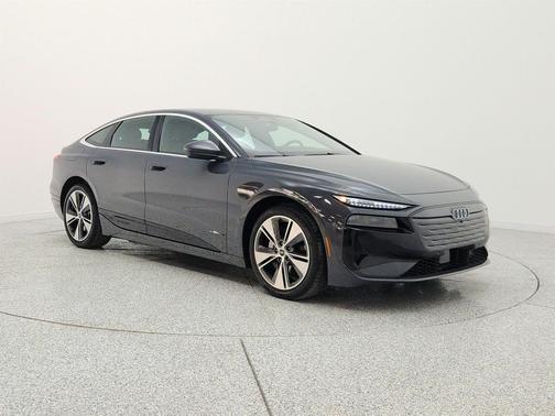 Magnet Gray 2025 Audi A6 e-tron Premium Plus