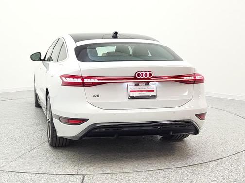 Glacier White Metallic 2025 Audi A6 e-tron Prestige