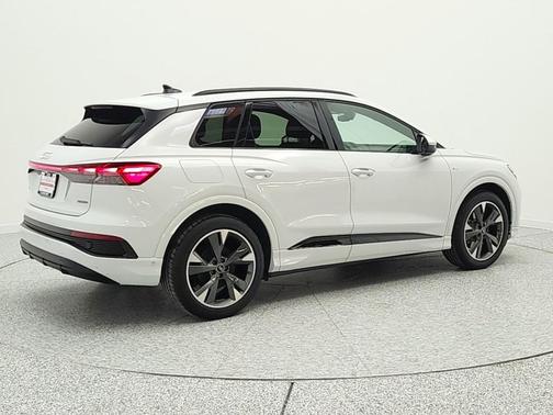 Glacier White Metallic 2024 Audi Q4 e-tron Premium Plus 55 quattro