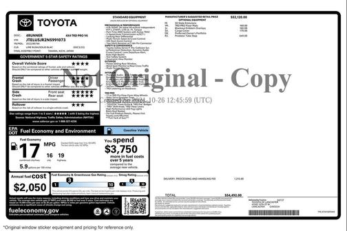 2022 Toyota 4Runner TRD Pro