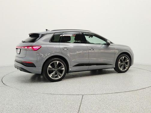 Pebble Gray 2024 Audi Q4 e-tron Premium 55 quattro