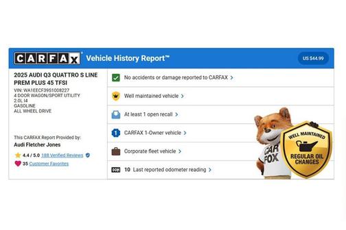 2025 Audi Q3 45 S line Premium Plus