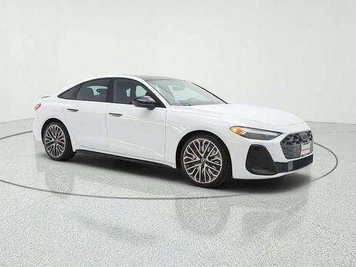 Glacier White Metallic 2025 Audi S5 Premium Plus TFSI quattro S tronic