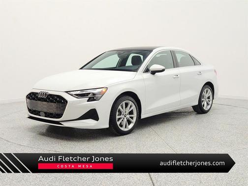 Glacier White Metallic 2025 Audi A3 Premium