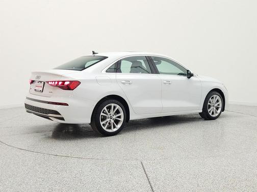Glacier White Metallic 2025 Audi A3 Premium