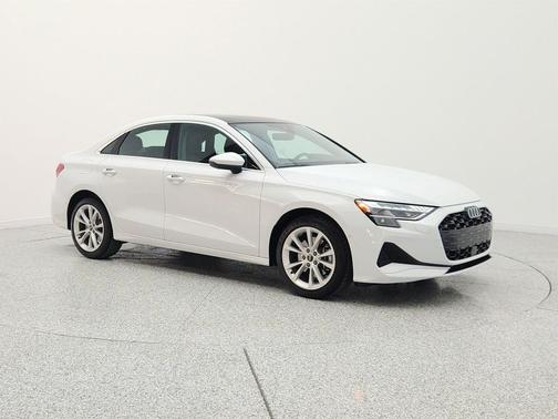 Glacier White Metallic 2025 Audi A3 Premium