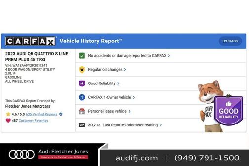 2023 Audi Q5 45 S line Premium Plus