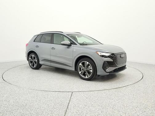 Pebble Gray 2023 Audi Q4 e-tron Prestige 50 quattro