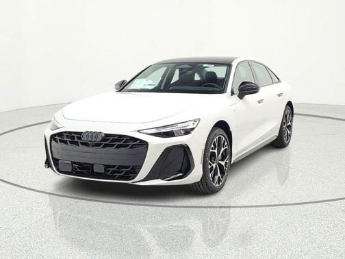 Glacier White Metallic 2026 Audi A6 Premium Plus quattro S tronic