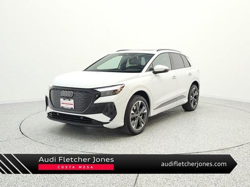 Glacier White Metallic 2023 Audi Q4 e-tron Premium 50 quattro