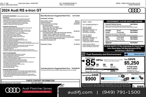 2024 Audi RS e-tron GT quattro