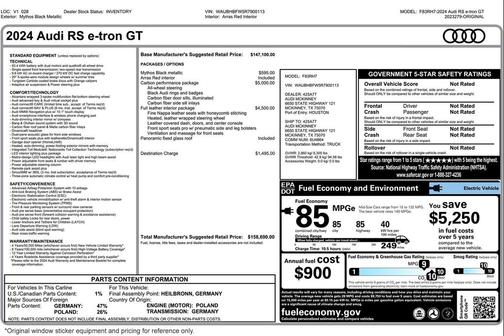 2024 Audi RS e-tron GT quattro