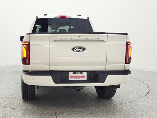 Star White Metallic Tri-Coat 2025 Ford F-150 Platinum