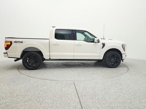 Star White Metallic Tri-Coat 2025 Ford F-150 Platinum