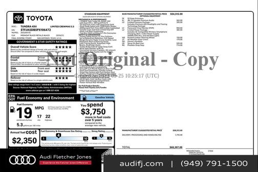 2023 Toyota Tundra Limited
