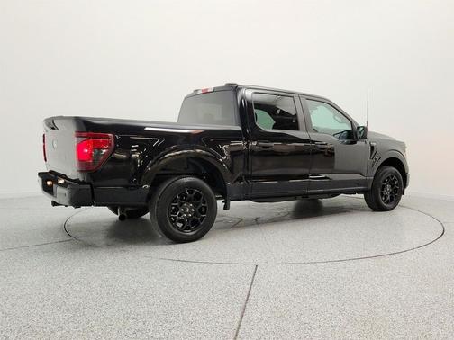 Agate Black Metallic 2025 Ford F-150 STX