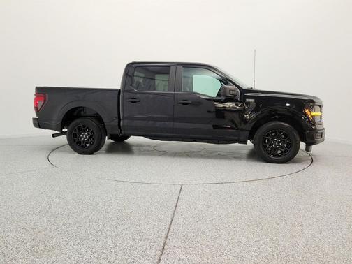 Agate Black Metallic 2025 Ford F-150 STX