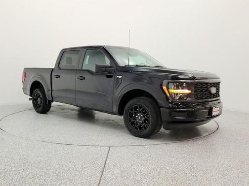 Agate Black Metallic 2025 Ford F-150 STX