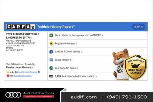 2024 Audi Q5 55 S line Prestige