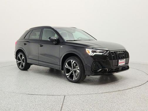 Mythos Black Metallic 2023 Audi Q3 45 S line Premium Plus