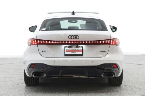 Glacier White Metallic 2026 Audi A5 Premium TFSI quattro S tronic