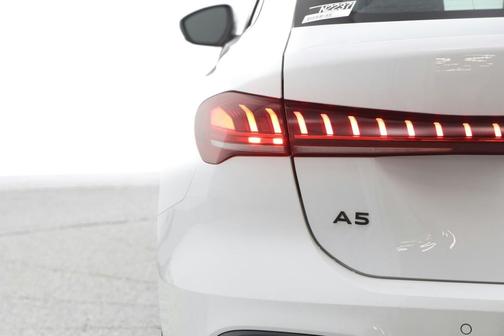 Glacier White Metallic 2026 Audi A5 Premium TFSI quattro S tronic