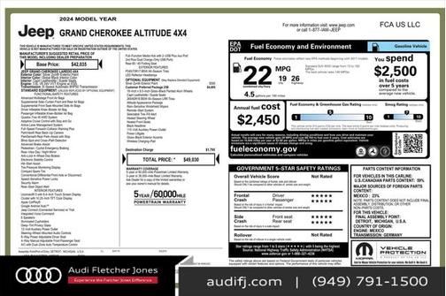 2024 Jeep Grand Cherokee Altitude
