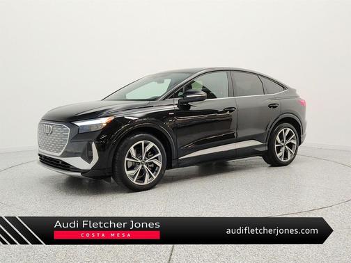 Mythos Black Metallic 2024 Audi Q4 e-tron Sportback Premium 55 quattro