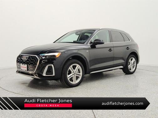 Mythos Black Metallic 2023 Audi Q5 55 S line Premium Plus