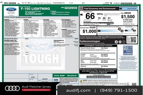 2022 Ford F-150 Lightning Platinum