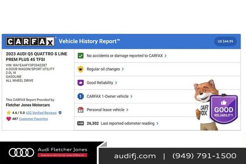 2023 Audi Q5 45 S line Premium Plus