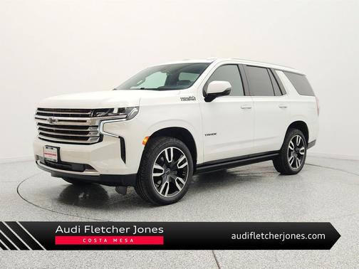 Summit White 2021 Chevrolet Tahoe 4WD High Country