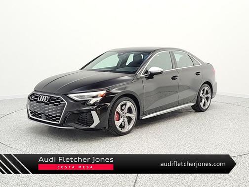 Mythos Black Metallic 2023 Audi S3 Premium Plus TFSI quattro S tronic