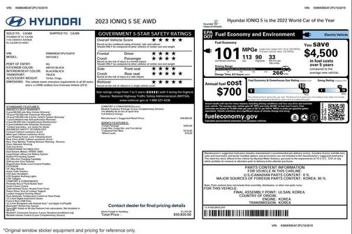 2023 Hyundai IONIQ 5 SE