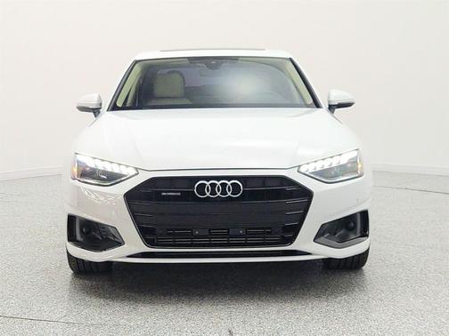 Glacier White Metallic 2023 Audi A4 40 Premium Plus