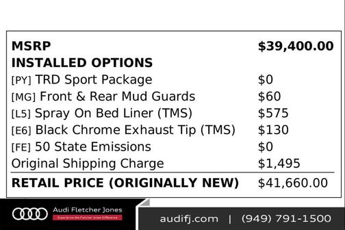 2024 Toyota Tacoma TRD Sport