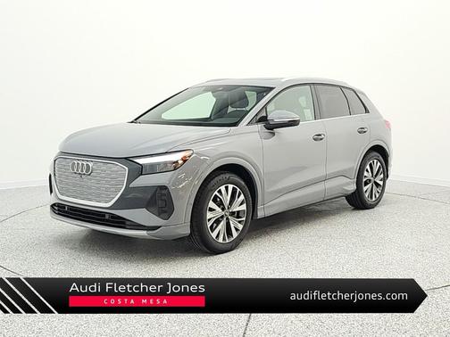 Pebble Gray 2024 Audi Q4 e-tron Premium Plus 40 RWD
