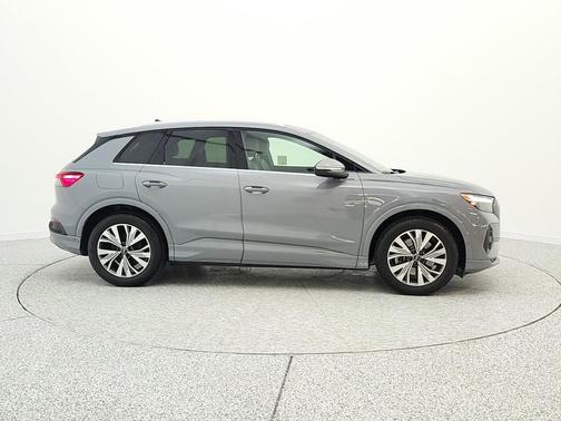Pebble Gray 2024 Audi Q4 e-tron Premium Plus 40 RWD