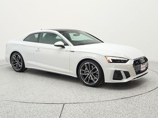 Glacier White Metallic 2023 Audi A5 45 S line Premium Plus