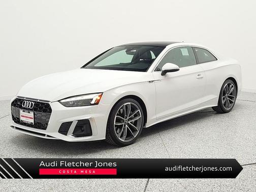 Glacier White Metallic 2023 Audi A5 45 S line Premium Plus